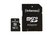 Muistikortti - Intenso Micro SD -kortti sovittimella - 4GB - 3403470