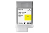 Mustepatruunat, värikasetit ja lisävarusteet - Canon PFI-106 / 6624B001 Keltainen - 6624B001