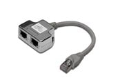 Verkkokaapelit - DIGITUS CAT5e Patch Cable Splitter - DN-93904