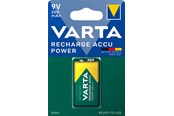 Akut ja Paristot - VARTA akku uudelleenladattava 9V 200mAh 1 kpl - 56722101401