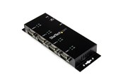 Verkkokortit (verkkosovittimet, tulostuspalvelimet jne.) - StarTech.com 4-porttinen USB-RS232 sarjaportti DB9-sovittimen keskus. - ICUSB2324I