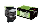 Mustepatruunat, värikasetit ja lisävarusteet - Lexmark 70C20K0 / 702K Musta Toner - Laser värikasetti musta - 70C20K0