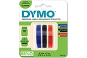 Paperit, valokuvapaperit ja tarrat - DYMO ® Embosser Tape 9mm x 3m Red + Blue + Black 3-Blister - S0847750
