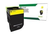 Mustepatruunat, värikasetit ja lisävarusteet - Lexmark Mustepatruuna - Laser värikasetti Keltainen - 70C20Y0