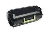 Mustepatruunat, värikasetit ja lisävarusteet - Lexmark Toner- Musta - 62D2X0E