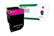 Mustepatruunat, värikasetit ja lisävarusteet - Lexmark 80C2SM0 / 802SM magenta värikasetti - Laser värikasetti Magenta - 80C2SM0