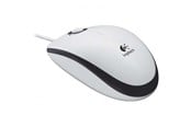 Hiiret - Logitech B100 Optica PCl Mouse - Valkoinen - Hiiri - Optinen - 3 painiketta - Valkoinen - 910-003360