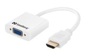 Näyttökaapeli - Sandberg HDMI to VGA+Audio Converter - 508-77