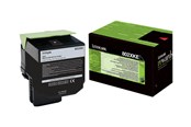 Mustepatruunat, värikasetit ja lisävarusteet - Lexmark Laser Toner Cartridge 802XKE - 80C2XKE