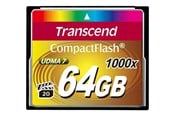 Muistikortti - Transcend Compact Flash 1000x - 64GB - TS64GCF1000