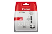 Mustepatruunat, värikasetit ja lisävarusteet - Canon CLI-551XL / 6443B001 High Musta - Mustepatruuna musta - 6443B001