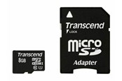 Muistikortti - Transcend MicroSDHC/SDHC U1 400x - 8GB - TS8GUSDU1