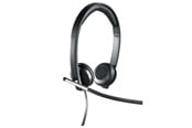 Kuulokkeet - Logitech H650e USB Kuulokkeet   Stereo Musta - 981-000519