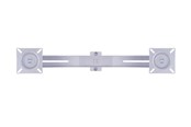 Seinäkiinnitys, AV-kiinnikkeet & AV-kalusteet - Multibrackets m Public Display Stand Dual Screen Mount 10"-24" Hopea - Max - recommended for - 7350022736344