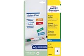 Paperit, valokuvapaperit ja tarrat - Avery Magnets - J8875-5