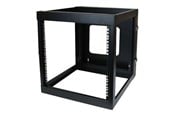Räkit - Rack - StarTech.com 12U 22in Depth Hinged Open Frame Wall Mount Server Rack - RK1219WALLOH