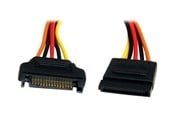 Virtakaapelit (ulkoinen) - StarTech.com 15 pin SATA Power Extension Cable - SATAPOWEXT12