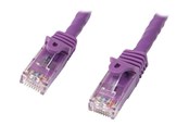 Verkkokaapelit - StarTech.com Gigabit Snagless RJ45 UTP Cat6 -liitäntäkaapeli - N6PATC15MPL