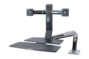 Näytön kiinnitys - Ergotron WorkFit-A Dual with Worksurface+ -työpiste - 24-316-026