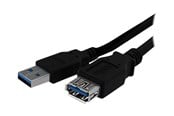 USB kaapelit - StarTech.com SuperSpeed USB 3.0 jatkojohto - USB3SEXT1MBK