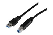 USB kaapelit - StarTech.com Sertifioitu SuperSpeed USB 3.0 A-B-kaapeli - USB3CAB1M