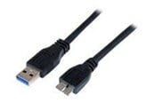 USB kaapelit - StarTech.com Sertifioitu SuperSpeed USB 3.0 A - Micro B -kaapeli - USB3CAUB1M