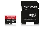 Muistikortti - Transcend MicroSDXC/SDXC U1 400x - 64GB - TS64GUSDU1