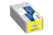 Mustepatruunat, värikasetit ja lisävarusteet - Epson SJIC22P(Y) - Keltainen ink - Mustepatruuna Keltainen - C33S020604