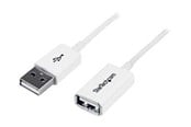 USB kaapelit - StarTech.com USB 2.0 jatkojohto A:sta A:han - USBEXTPAA3MW