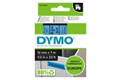 Paperit, valokuvapaperit ja tarrat - DYMO D1 -teipit, 12 mm x 7 m, musta teksti siniselle, itseliimautuvat teipit LabelManager-tarratulostimille, aito - S0720560