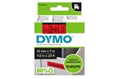 Paperit, valokuvapaperit ja tarrat - DYMO D1 -teipit, 12 mm x 7 m, musta teksti punaiselle, itseliimautuvat teipit LabelManager-tarratulostimille, aito - S0720570