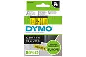 Paperit, valokuvapaperit ja tarrat - DYMO D1 -teipit, 12 mm x 7 m, musta teksti keltaiselle, itseliimautuvat teipit LabelManager-tarratulostimille, aito - S0720580