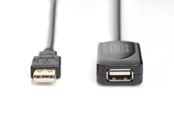 USB kaapelit - DIGITUS USB 2.0 jatkojohtokaapeli - DA-70130-4