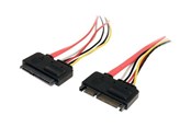 Muut kaapelit - StarTech.com 12in 22 Pin SATA Teho and Data Extension Cable - SATA22PEXT
