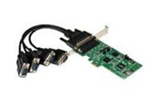 Verkkokortit (verkkosovittimet, tulostuspalvelimet jne.) - StarTech.com 4-portin PCI Express PCIe sarjaporttiyhdistelmäkortti - PEX4S232485