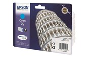 Mustepatruunat, värikasetit ja lisävarusteet - Epson 79 - Muste (T7912) - Mustepatruuna Syaani - C13T79124010