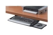 Järjestelmän lisävarusteet - Fellowes Deluxe Näppäimistö Drawer w/Soft Touch Wrist Rest - 8031201
