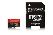 Muistikortti - Transcend MicroSD/SDHC U1 600x - 90MB/s - 16GB - TS16GUSDHC10U1
