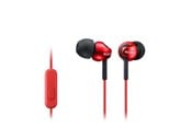 Kuulokkeet - Sony MDR-EX110AP Kuulokkeet   - Punainen - MDREX110APR.CE7