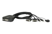 KVM-kytkimet - ATEN CS22D USB DVI KVM Switch - CS22D-AT