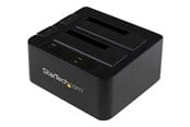 Ohjainkortit - StarTech.com USB 3.0/eSATA Dual 2.5/3.5" SATA kiintolevyn telakka UASP:lla - SDOCK2U33EB