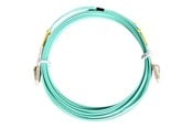 Verkkokaapelit - StarTech.com 10 Gb Aqua Multimode 50/125 Duplex LSZH -kuitukaapeli LC-LC:lle - A50FBLCLC3