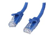 Verkkokaapelit - StarTech.com Gigabit Snagless RJ45 UTP Cat6 -liitäntäkaapeli - N6PATC10MBL