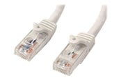 Verkkokaapelit - StarTech.com Gigabit Snagless RJ45 UTP Cat6 -liitäntäkaapeli - N6PATC2MWH