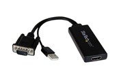 Näyttökaapeli - StarTech.com VGA to HDMI Adapter with US - VGA2HDU