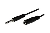 Antennikaapelit/-liittimet - StarTech.com Slim 3.5mm Stereo Extension Audio Cable - MU2MMFS