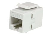 Verkkokaapelit - StarTech.com Kissan 6 RJ45 Keystone Jack -verkkoliitin - Valkoinen - 0cm - C6KEYCOUPLWH