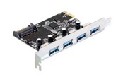 Ohjainkortit - DeLOCK PCI Express -kortti > 4 x USB 3.0 - 89297