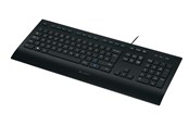 Näppäimistöt - Logitech K280e Corded Näppäimistö - US - Näppäimistö - Englanti (US) - Musta - 920-005217