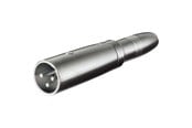 Audiokaapelit - Pro XLR Adapter 3pin XLR m - Jack Mono F - 4040849274541